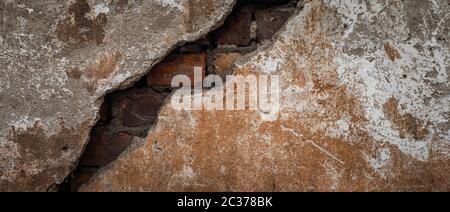 Old grunge brick wall. Nice vintage background. Stock Photo