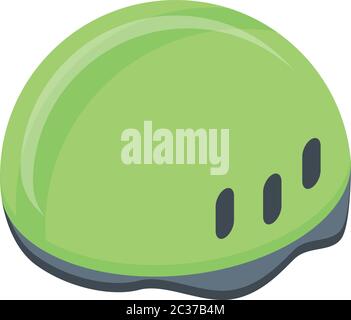 Climber helmet icon, isometric style Stock Vector