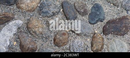 grey stone floor useful as a background Stock Photo