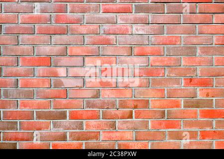 Background from a red brick wall Stock Photo