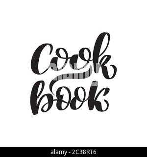Vector calligraphy illustration isolated on white background. Stock Vector