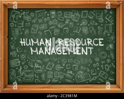 Performance Management Concept with Doodle Design Icons Stock Photo - Alamy
