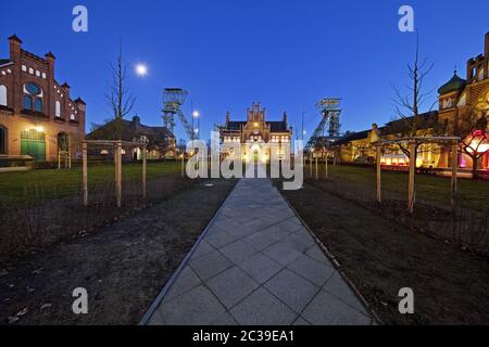 Zeche Zollern II / IV in the evening, Westphalian Industrial Museum, Dortmund, Germany, Europe Stock Photo