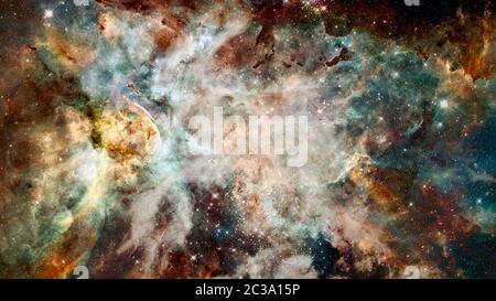 The Eagle Nebula in deep. Elements of this image furnished by NASA Stock Photo