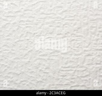 white foam texture with uneven wavy surface, full frame, close up Stock Photo
