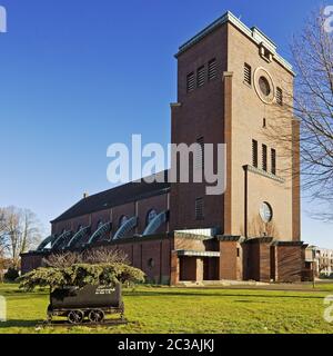 Catholic parish church of St. Antonius, Castrop-Rauxel, North Rhine-Westphalia, Germany, Europe Stock Photo