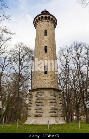 Bismarck Tower Quedlinburg Stock Photo