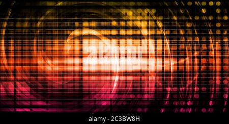 Multimedia Marketing with Cross Platform Technologies Art Stock Photo