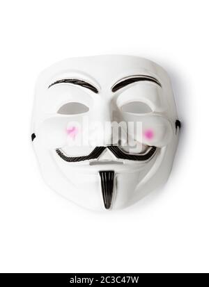 Computer hacker mask Stock Photo