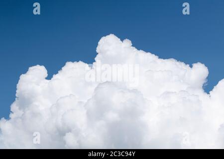 Cumulonimbus clouds building before a thunderstorm. UK. Stock Photo