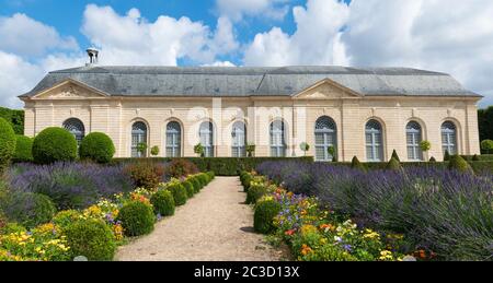 Orangery in Parc de Sceaux - Hauts-de-Seine, France. Stock Photo