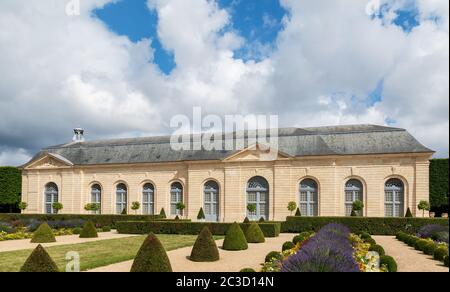 Orangery in Parc de Sceaux - Hauts-de-Seine, France. Stock Photo