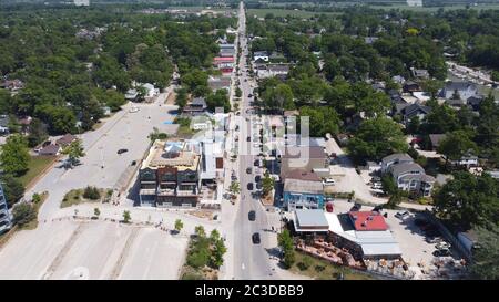 The shops and stores at the Grand Village Shopping Center in Branson