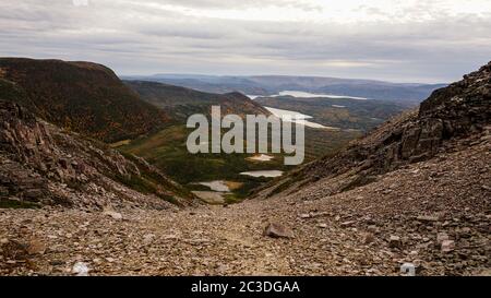 Gros Morne National Park in Newfoundland, Canada. Stock Photo