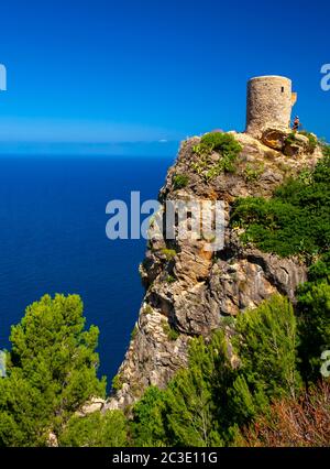 Mirador de Ses Animes,  Mallorca, Spain Stock Photo