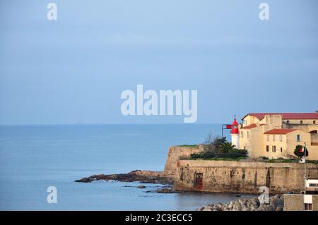 beautiful landscape of southern Corsica, Ajaccio Stock Photo