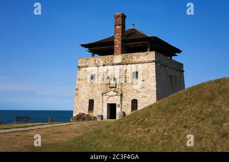 North Redoubt, Old Fort Niagara State Park, Youngstown, New York State, USA Stock Photo