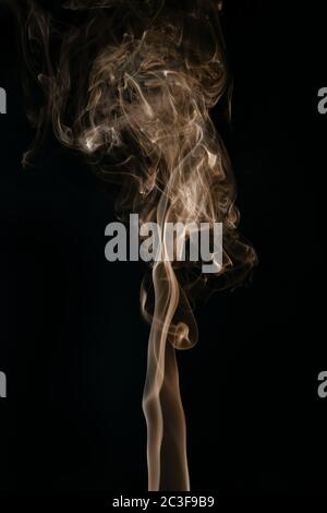 beautiful smoke background Stock Photo