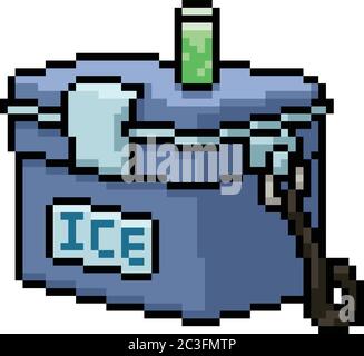 Pixel Ice Vector Art PNG Images
