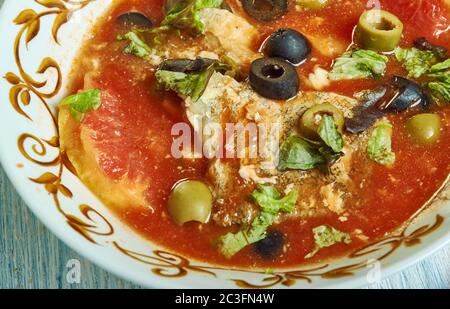 Tunisian Kabkabou Stock Photo