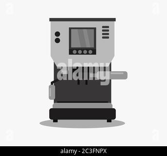 coffee maker icon illustrated in vector on white background Stock Photo
