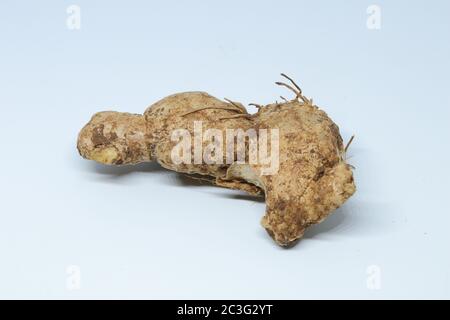 fresh ginger isolated on white background Stock Photo