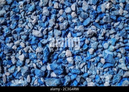 Small gravel from limestone Stock Photo