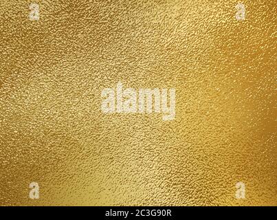 Vector golden foil background template for cards, hand drawn backdrop - invitations, posters, cards. Stock Vector