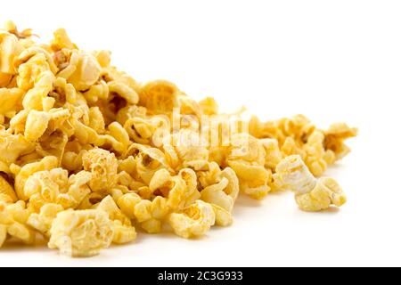 caramel popcorn Stock Photo