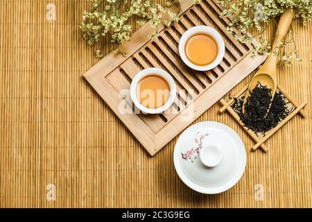 tea set Stock Photo