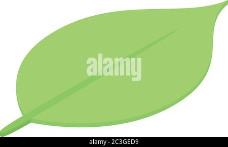 Deforestation tree leaf icon, isometric style Stock Vector