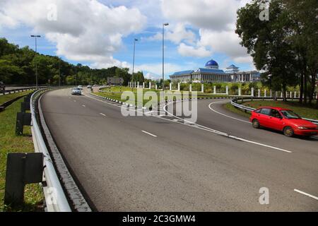 Brunei city road Stock Photo