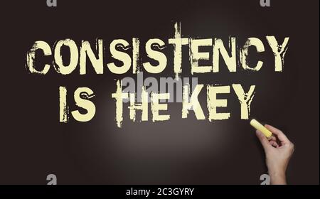 Consistency is the key Stock Photo - Alamy