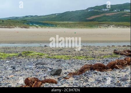 Barleycove, West Cork, Ireland. 20th June, 2020. The walkway at the popular Barleycove Beach is closed. The walkway will be out of service for 3 weeks whilst essential maintenance is carried out. Credit: AG News/Alamy Live News Stock Photo