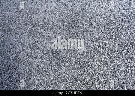 freshly laid asphalt on a new road. abstract background Stock Photo