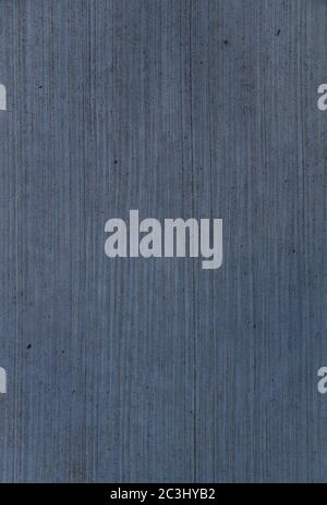 Toned background texture of concrete with textured brushed finish. Blue brush concrete texture. Bluish cement slab texture Stock Photo
