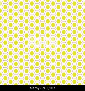 honeycomb seamless vector pattern Stock Vector