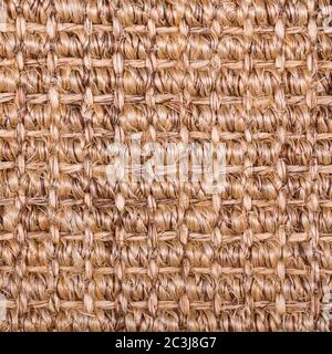 A background of sisal matting. Stock Photo