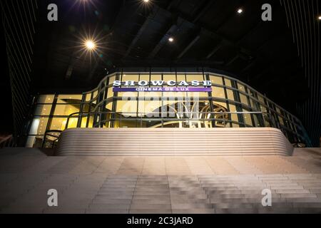 Southampton, UK - 17 Feb 2017: The new state of the art Showcase Cinema De Lux opens in the Southampton West Quay shopping and restaurant complex. Stock Photo