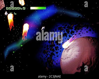 Asteroids - Sony Playstation 1 PS1 PSX - Editorial use only Stock Photo ...