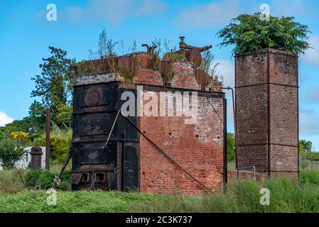 Johnston's Sawmill Steam Plant, Mt Molly, QLD, Australia Stock Photo