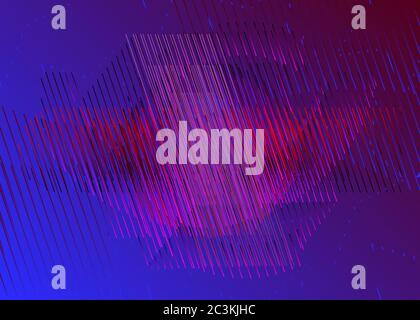 Modern graphic, abstract background with lines. illustration technology for message design. Stock Vector