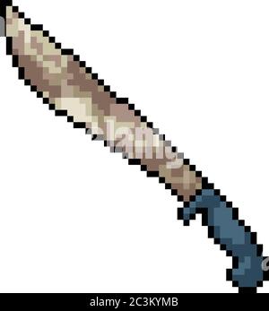 sword pixel art Stock Vector Image & Art - Alamy