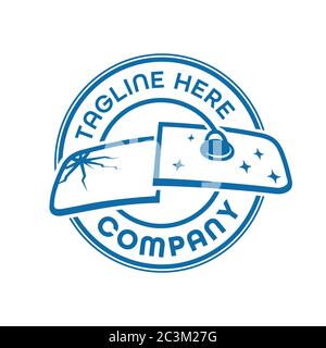 Auto Glass Company logo. Vector and illustration. Stock Vector