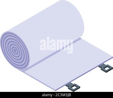 Elastic bandage icon, isometric style Stock Vector