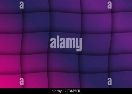 Abstract Purple Gradient Paper Cut 3D Background Stock Vector
