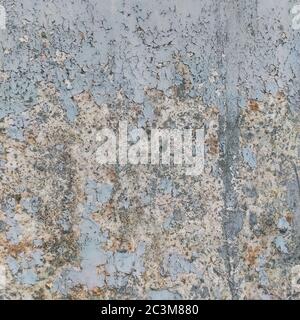 Background from an old painted wall. Texture of destroyed paint Stock Photo
