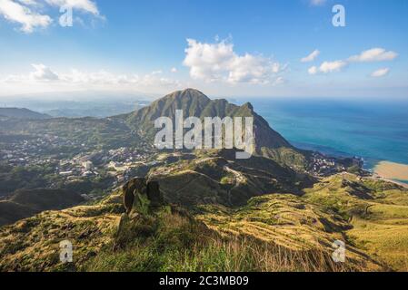 Scenery of Jinguashi village in Taipei, taiwan Stock Photo