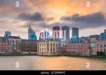 The Hague, Netherlands cityscape Stock Photo
