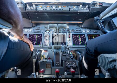 BOEING 737 コックピット シートベルト BOEING 737 コックピット シートベルト